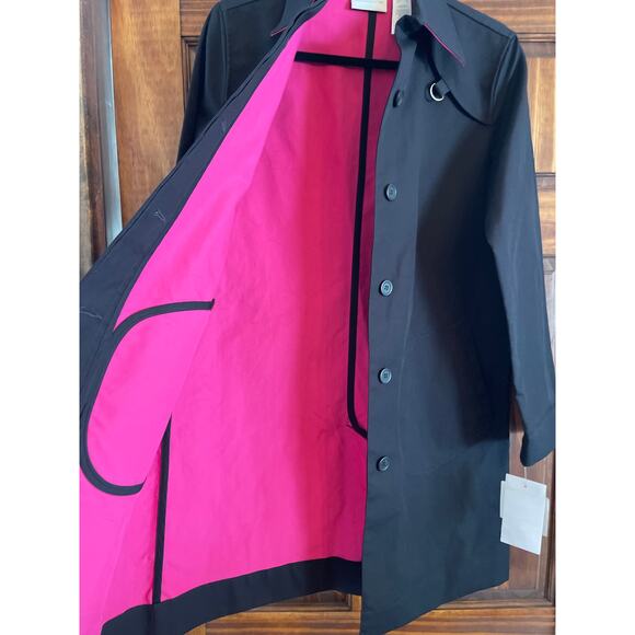 Liz Claiborne water, repellent trenchcoat size small - Picture 5 of 9
